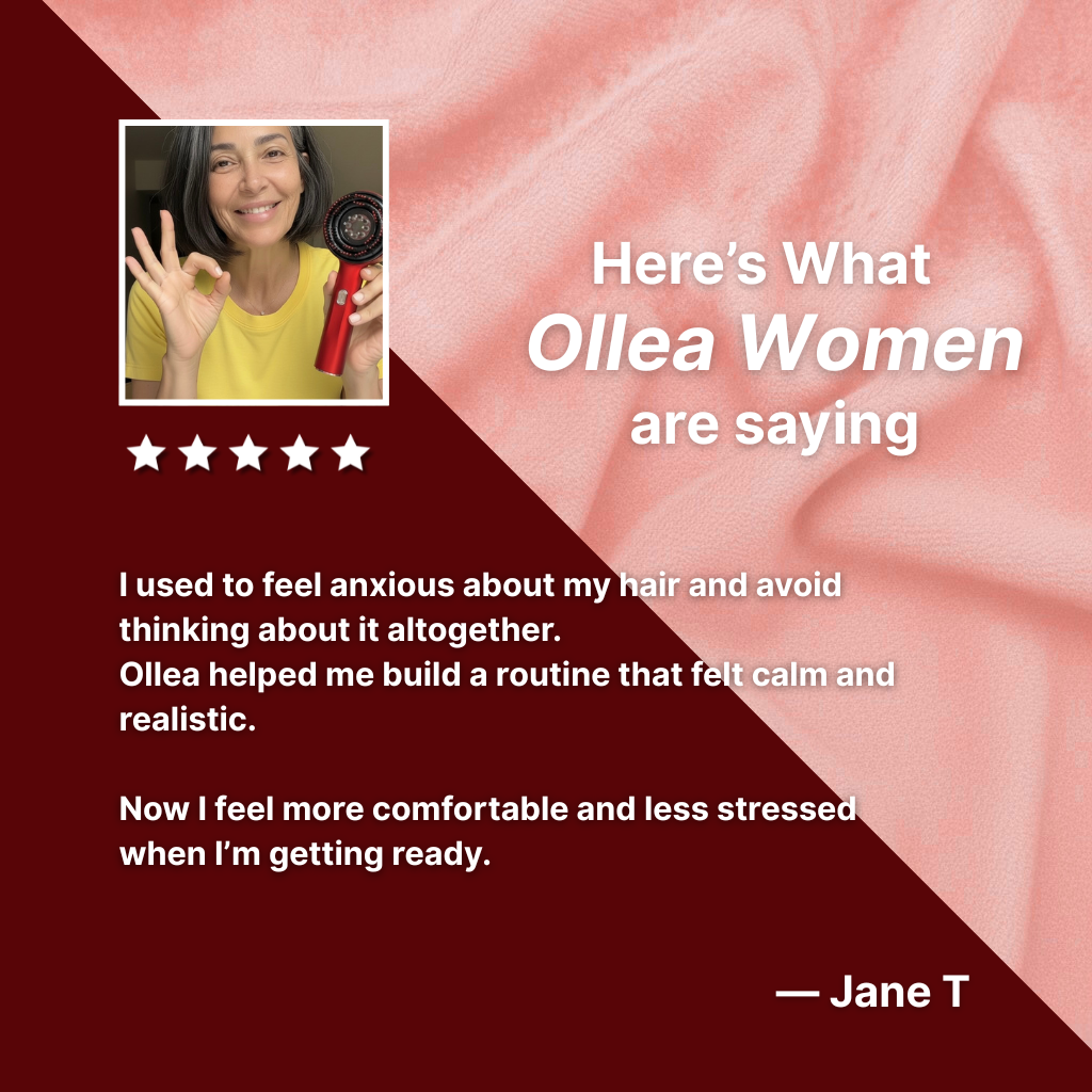 Ollea Red Light Therapy Brush