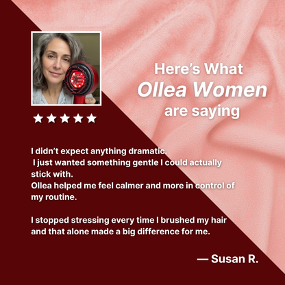Ollea Red Light Therapy Brush